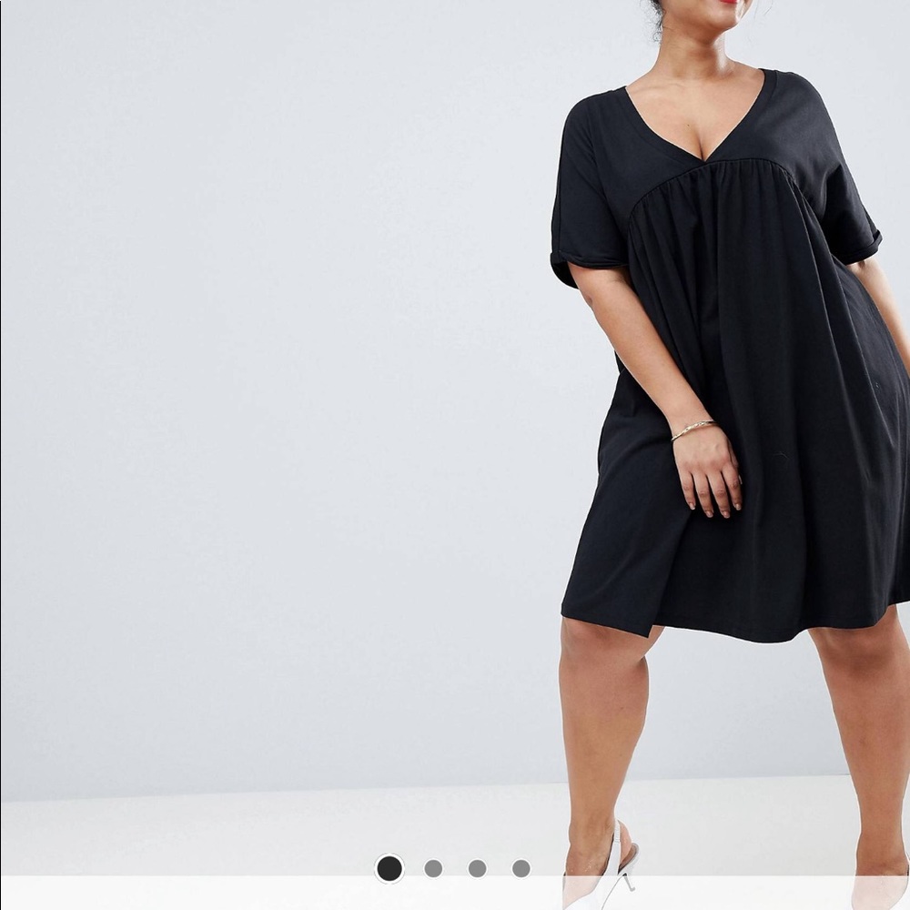 Black ASOS Curve Dress